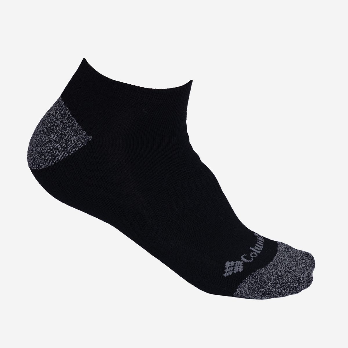 COLUMBIA - Medias Columbia Hombre Half Cushion No Show Negras COLUMBIA