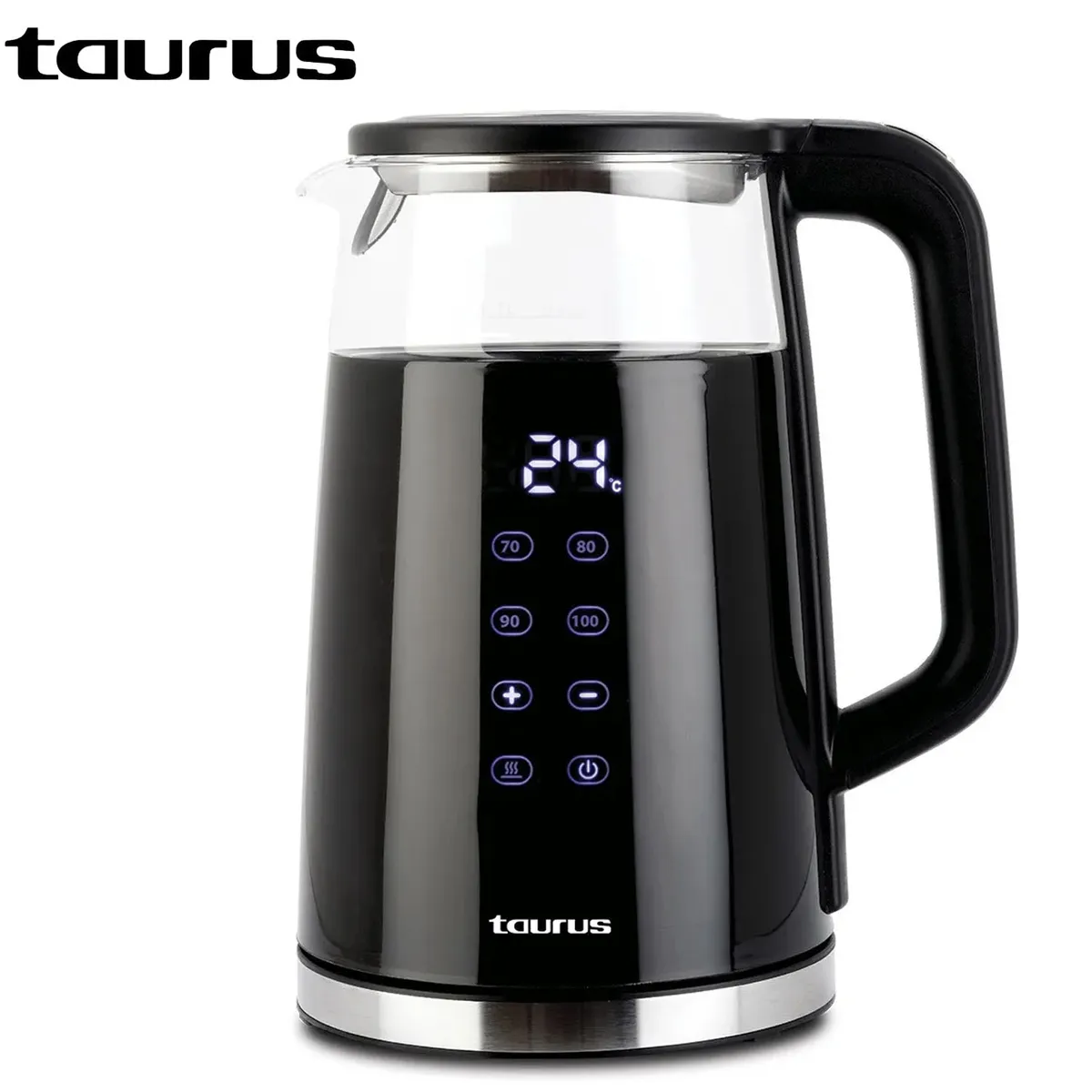 TAURUS - Hervidor Digital 1.7 L. Mod. Neoglass Taurus