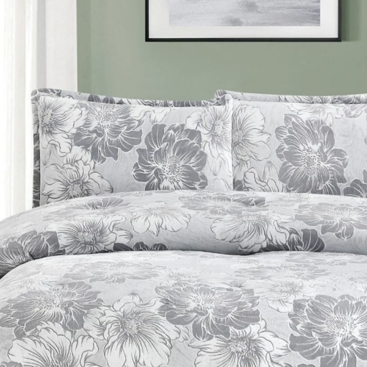 GENERICO - EDREDON INVIERNO HAIRIFON 2 PLAZAS - LABRADO 3D GRIS