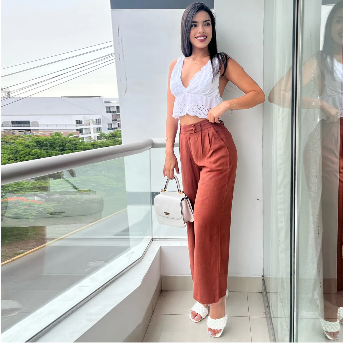 JAROLA - Pantalón Palazzo Jarola Isabel