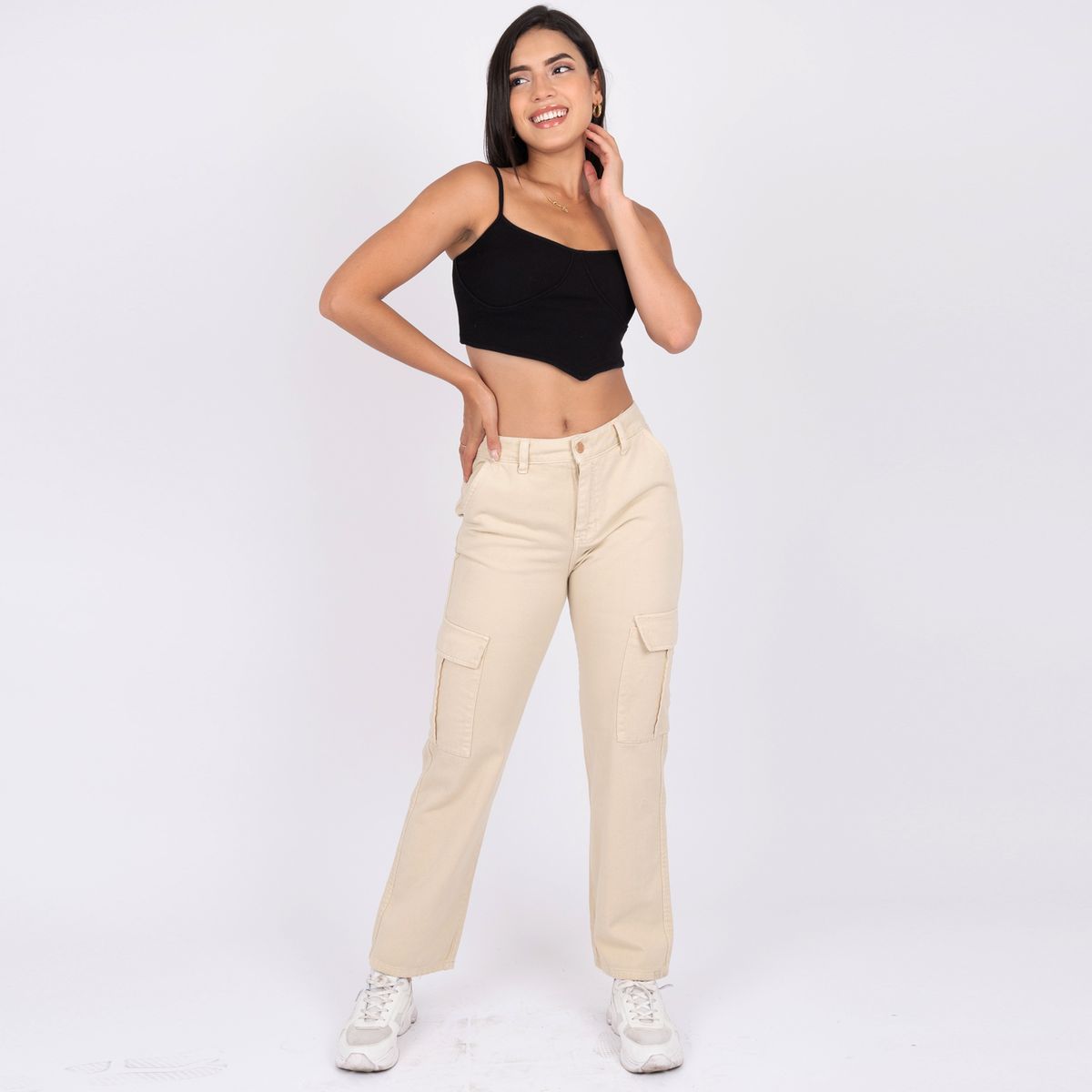 JAROLA - Pantalón Cargo Jarola Lina