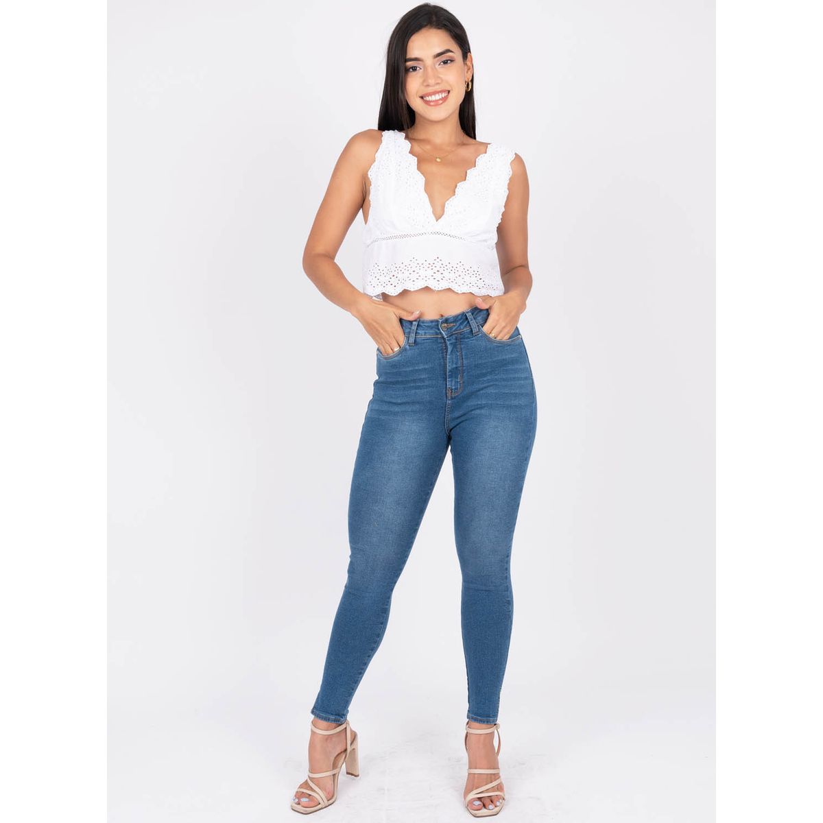 JAROLA - Pantalón Skinny Jarola Valentina