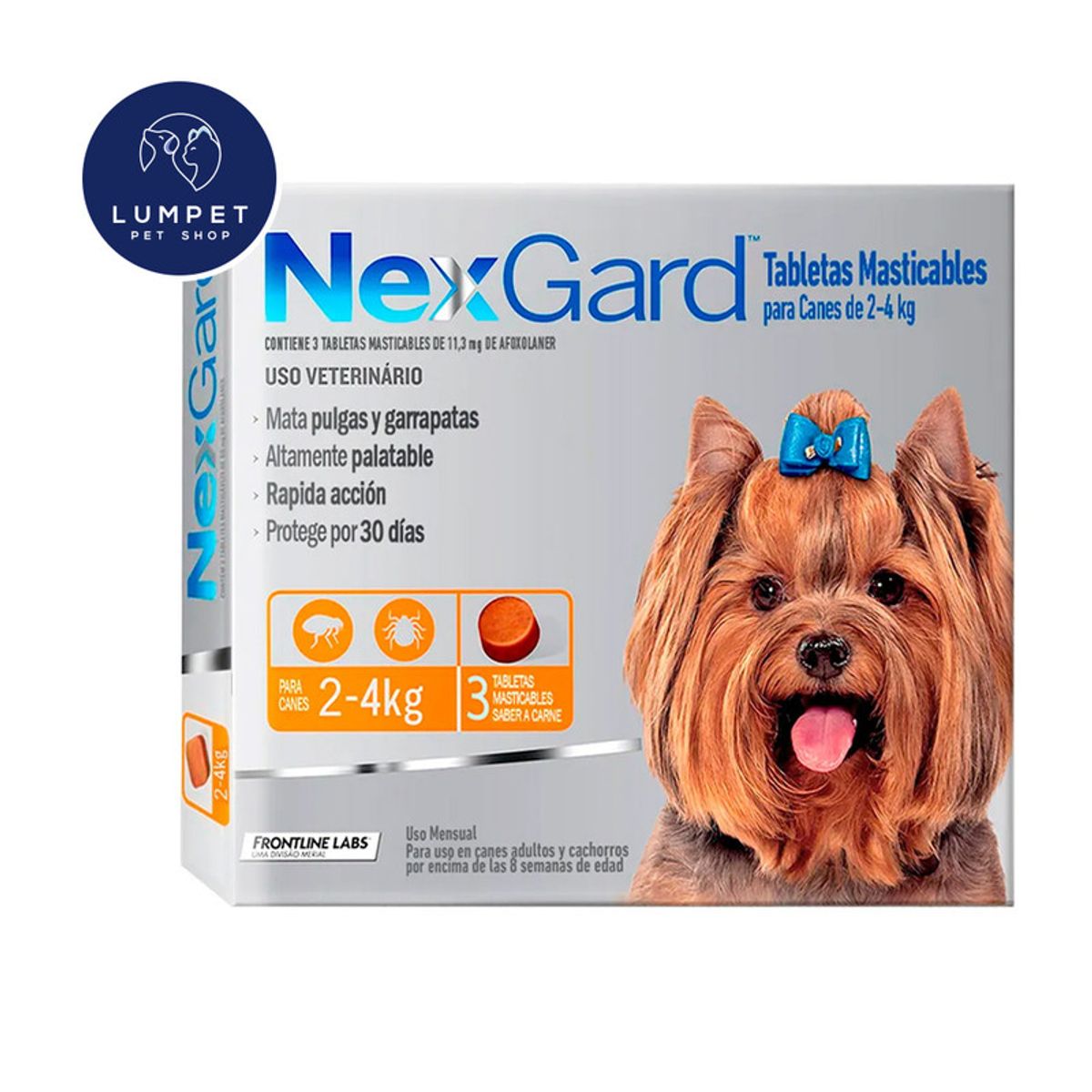 NEXGARD - Nexgard 2 - 4 kg X3 Tabletas