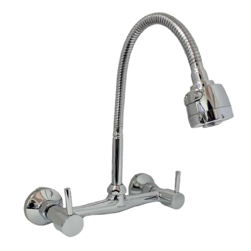 GENERICO - CAÑO MEZCLADORA DE COCINA PARA PARED