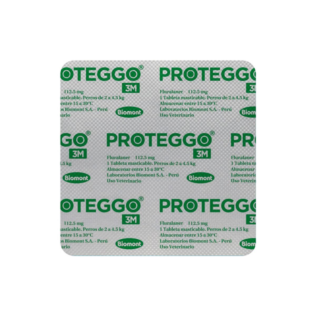 PROTEGGO - Proteggo 3M 2 kg - 4,5 kg 112,5 mg X1 Tableta