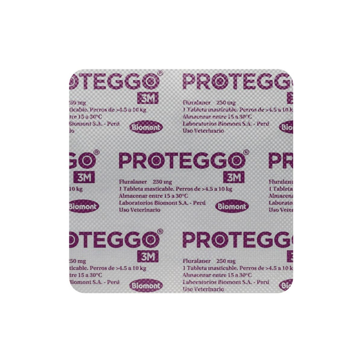 PROTEGGO - Proteggo 3M 4,5 kg - 10 kg 250 mg X1 Tableta