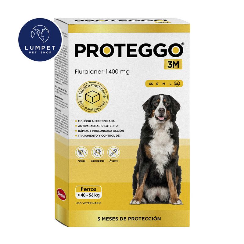 PROTEGGO - Proteggo 3M 40 kg - 56 kg 1400 mg X1 Tableta