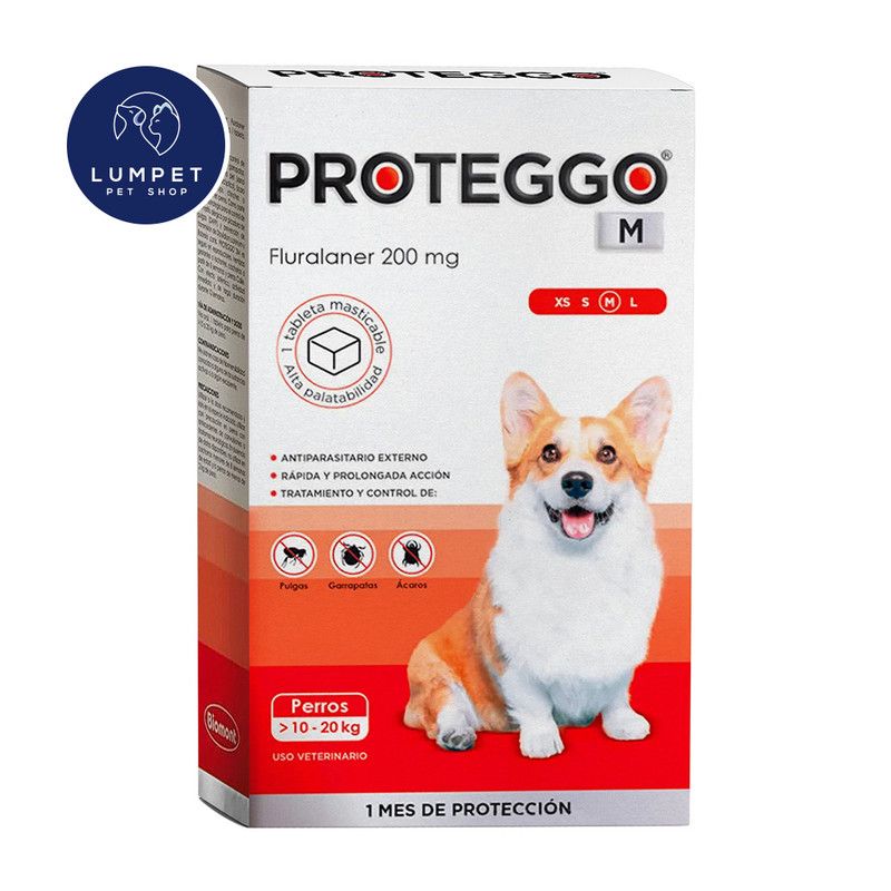PROTEGGO - Proteggo M 10 kg - 20 kg 200 mg X1 Tableta