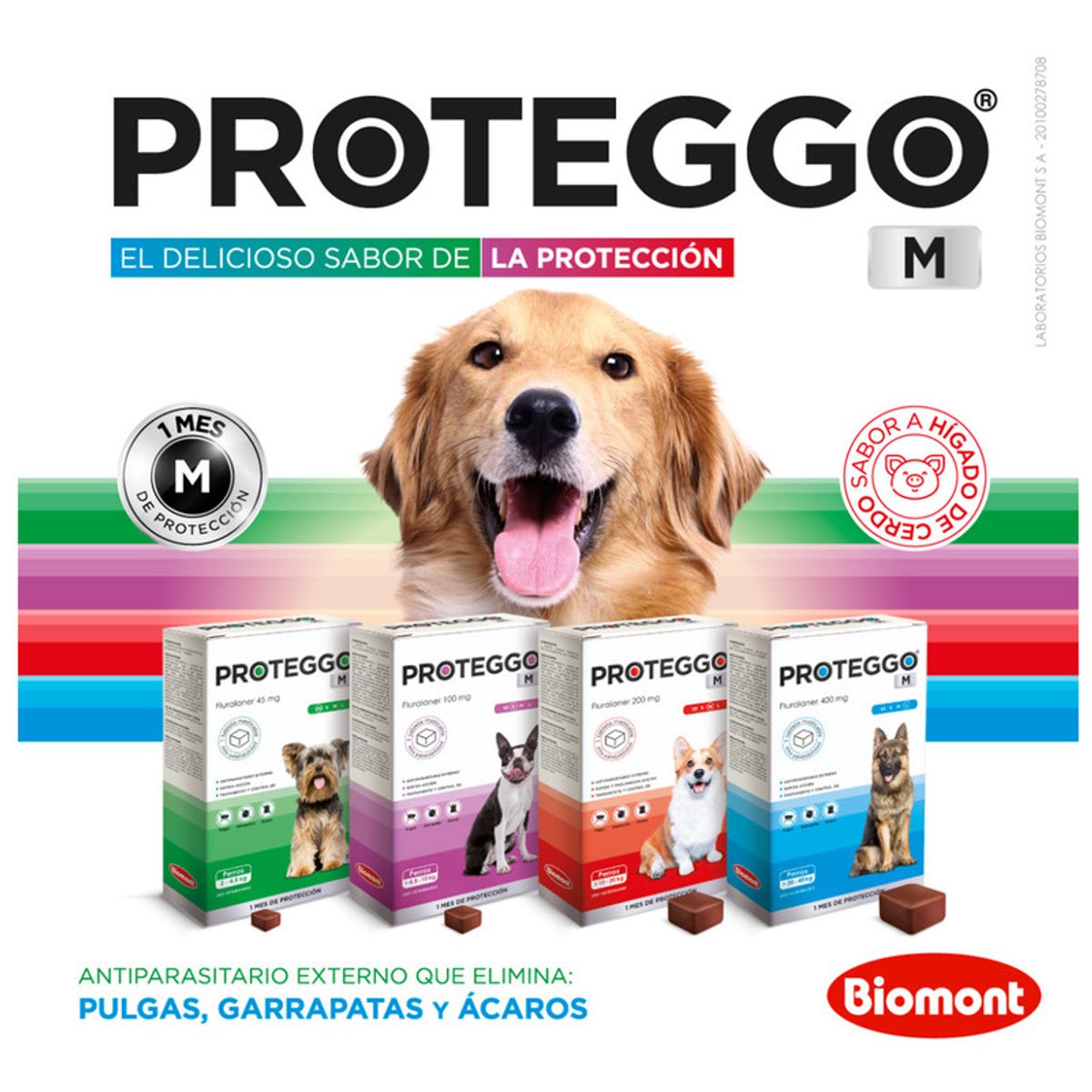 PROTEGGO - Proteggo M 10 kg - 20 kg 200 mg X1 Tableta