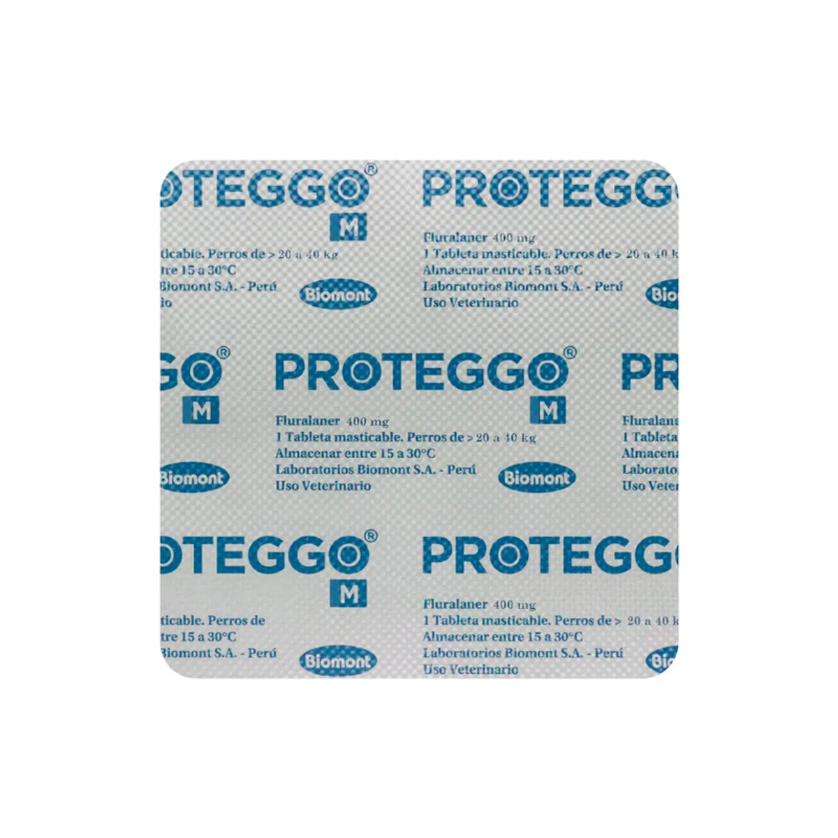 PROTEGGO - Proteggo M 20 kg - 40 kg 400 mg X1 Tableta