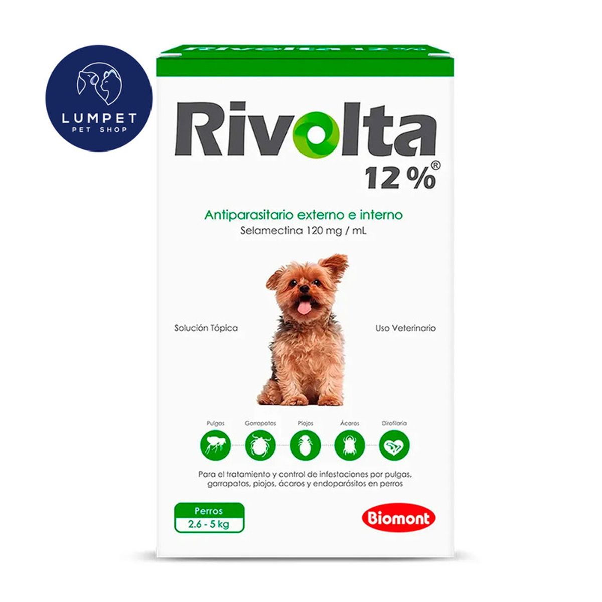 RIVOLTA - Rivolta 12% 2,6 kg - 5 kg 0,25 ml