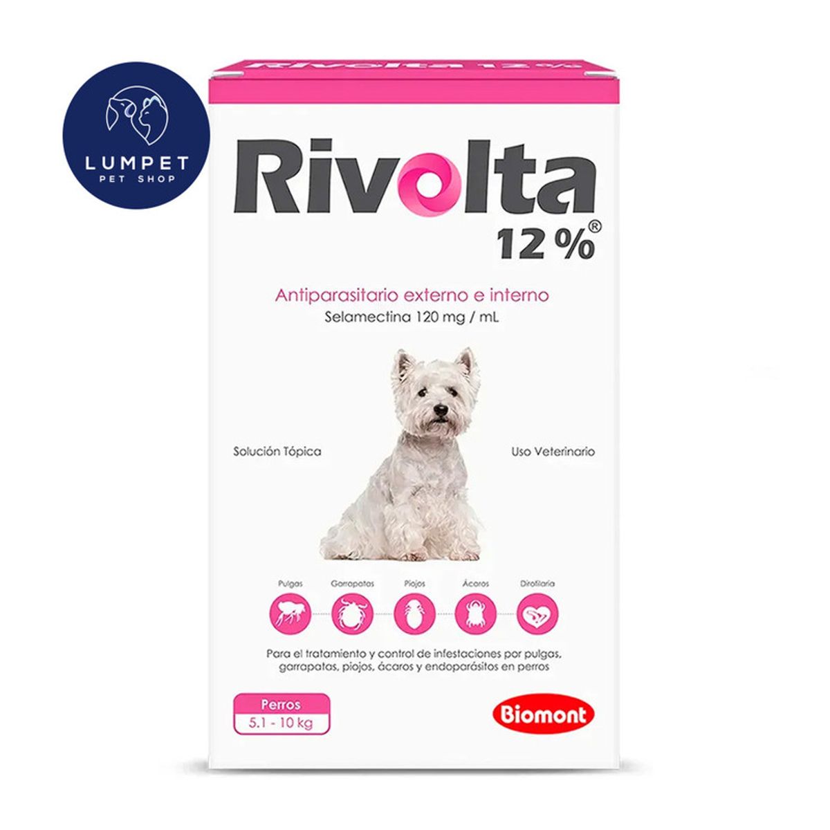 RIVOLTA - Rivolta 12% 5,1 kg - 10 kg 0,5 ml