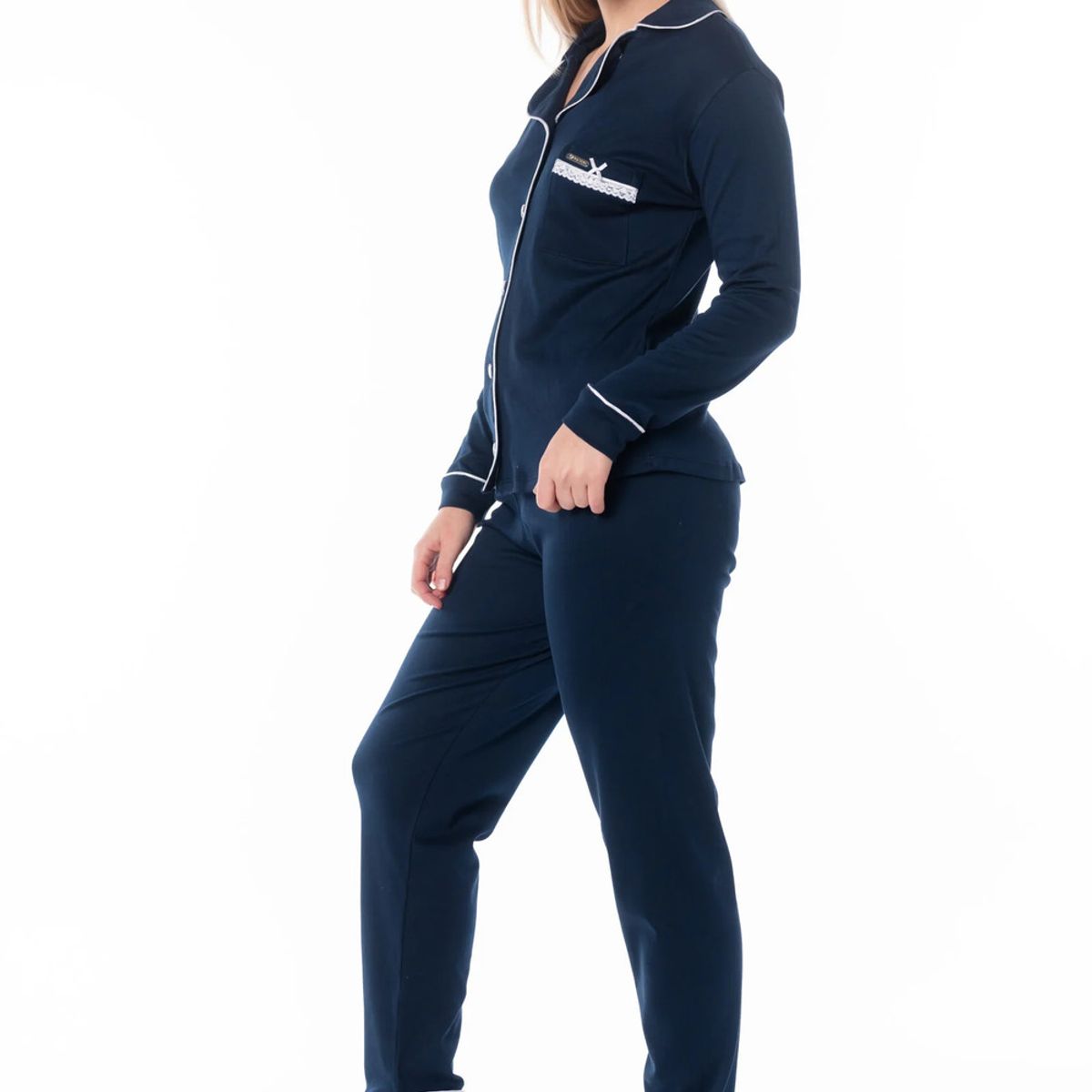 VELA WHITE - Conjunto Blue camisa con pantalón