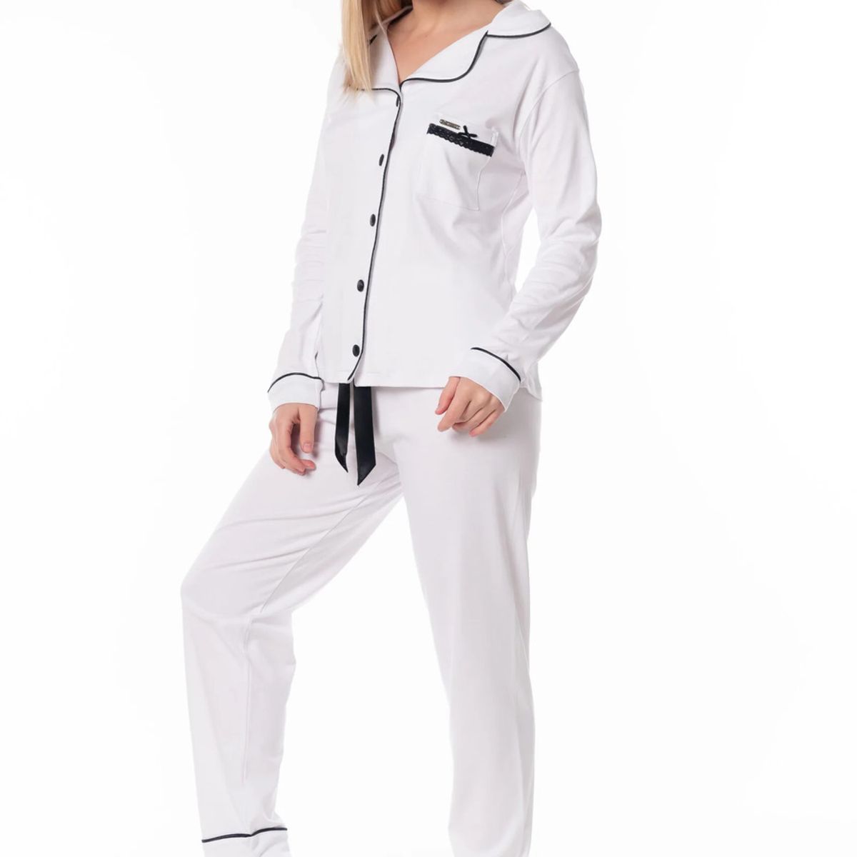 VELA WHITE - Conjunto Sofía camisa con pantalón