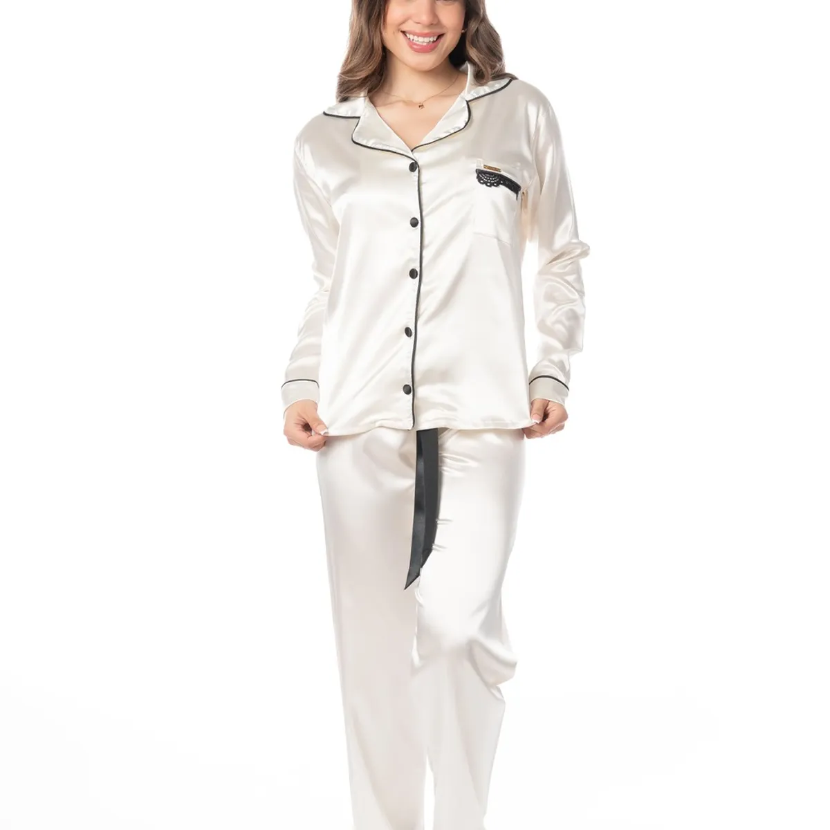 VELA WHITE - Becky Perla camisa con pantalón