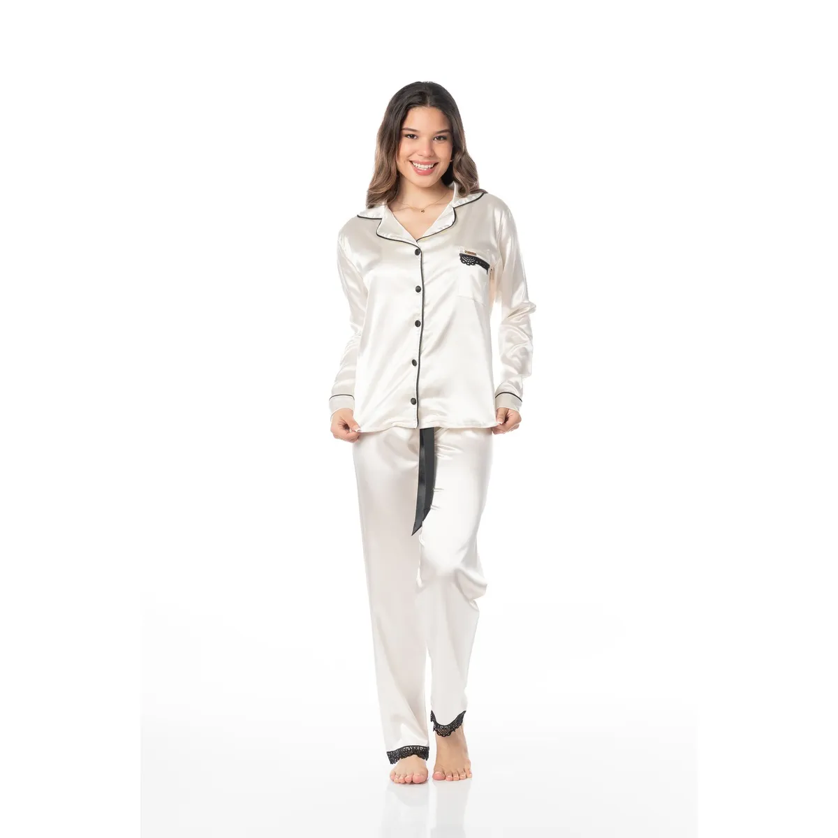 VELA WHITE - Becky Perla camisa con pantalón