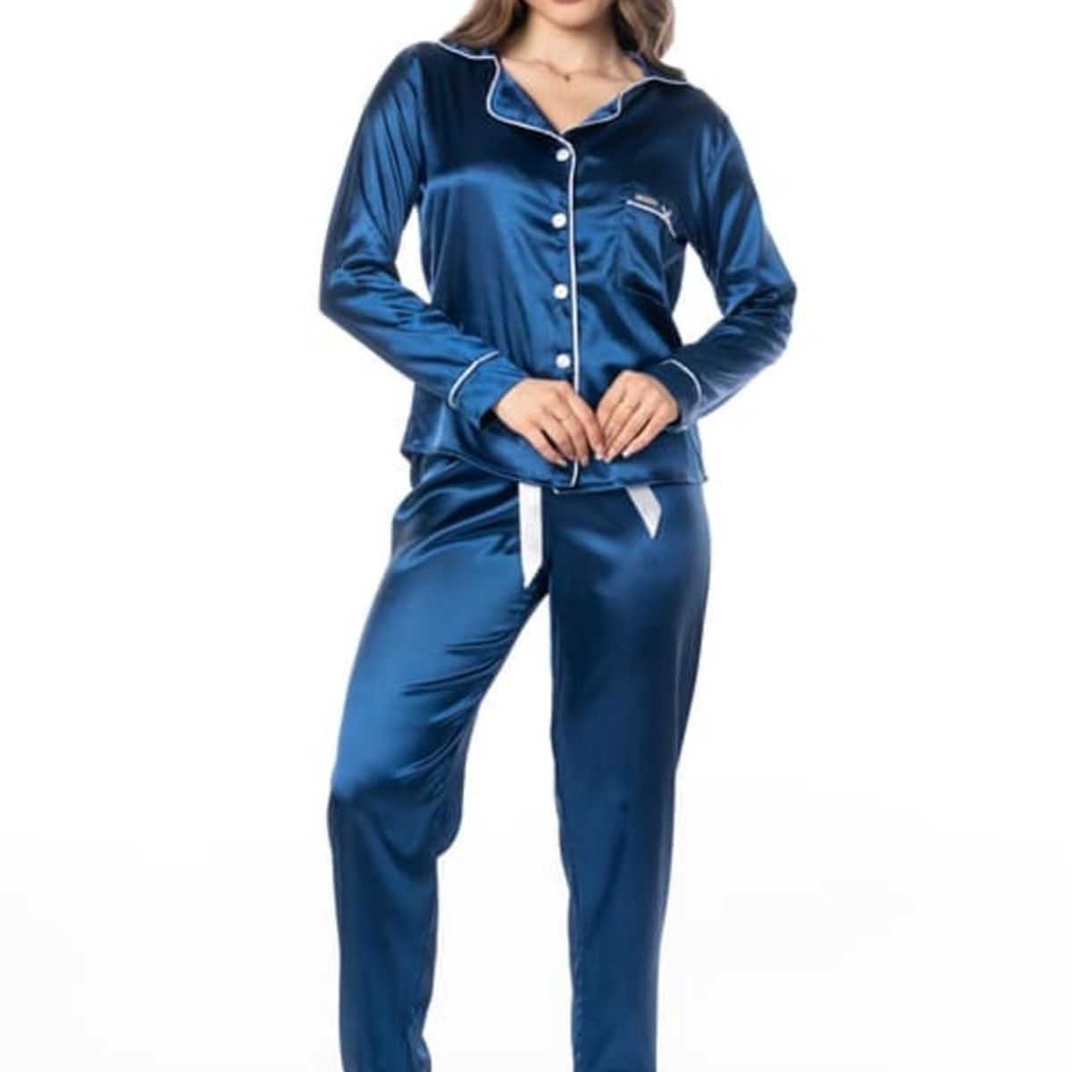 VELA WHITE - Becky Acero camisa con pantalón