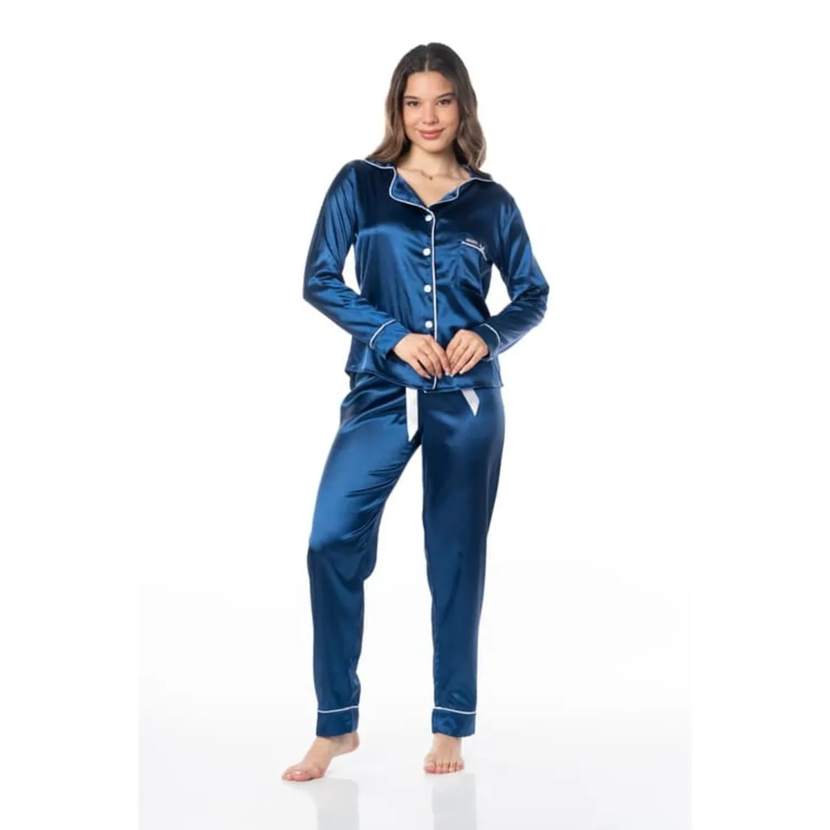 VELA WHITE - Becky Acero camisa con pantalón