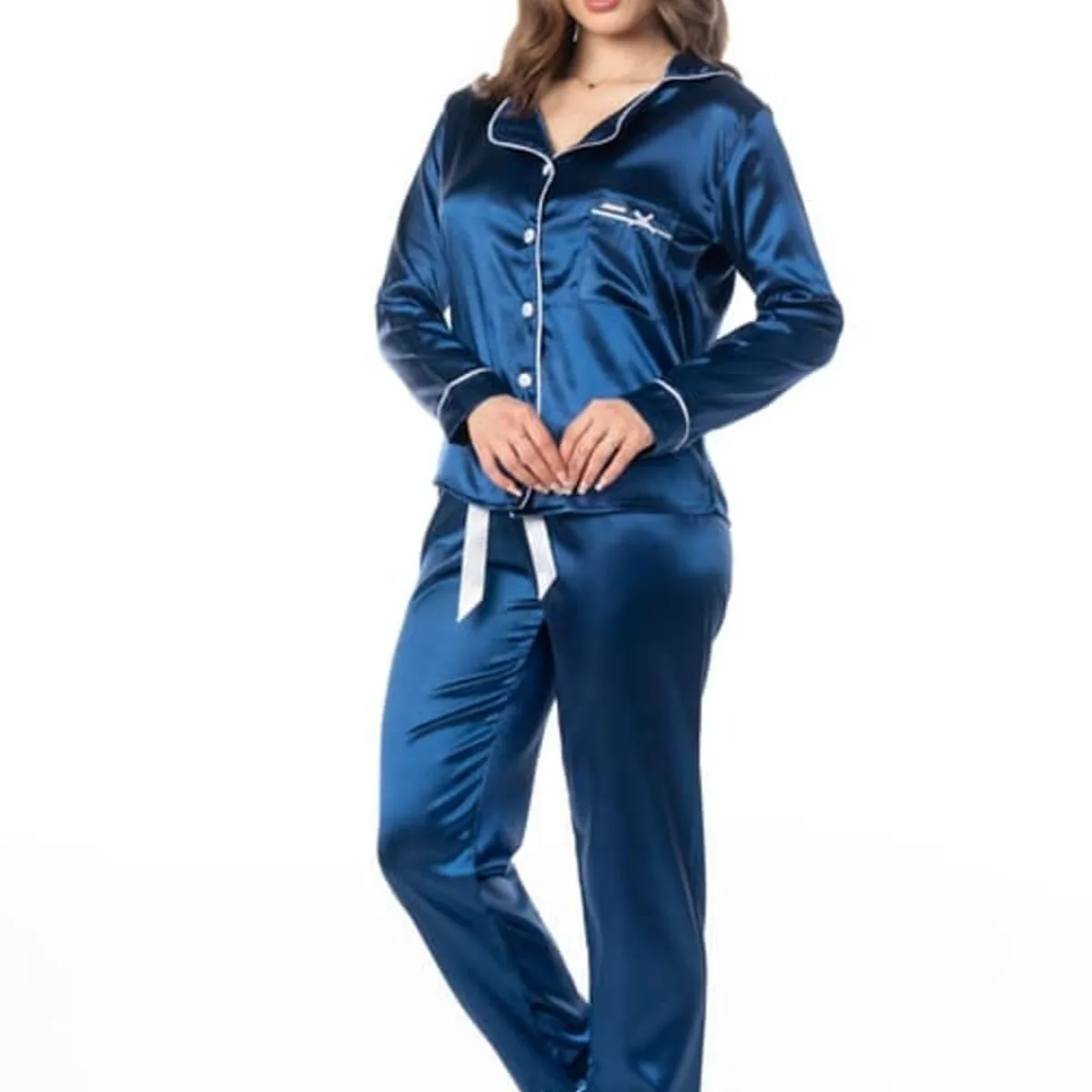 VELA WHITE - Becky Acero camisa con pantalón