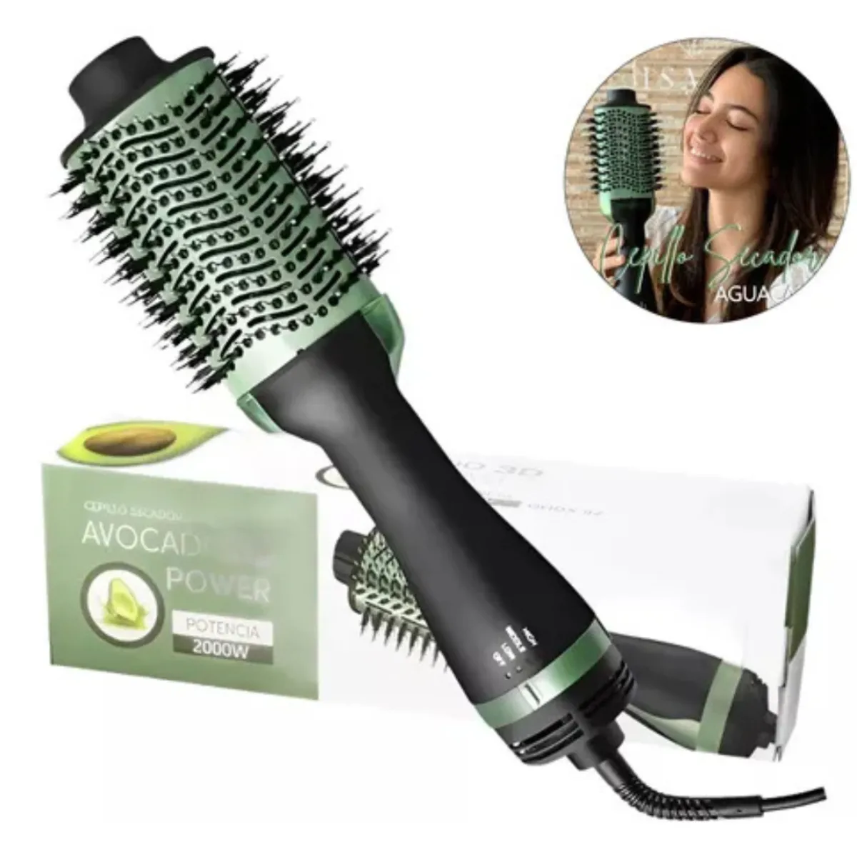 GAMA - Cepillo de Cabello Avocado Power Gama