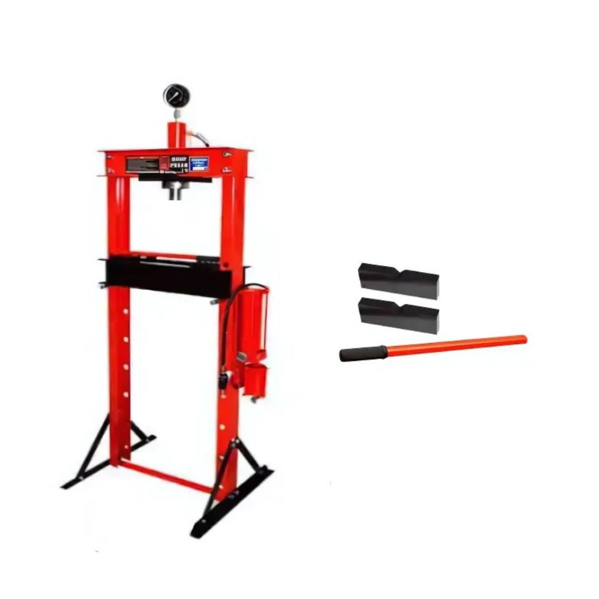 SAFARI - Prensa Profesional con Manómetro 20TON Safari