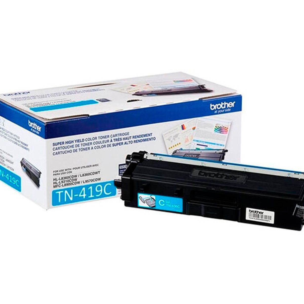 Brother - TÓNER BROTHER TN-419C 9K PÁGINAS L8900CDW
