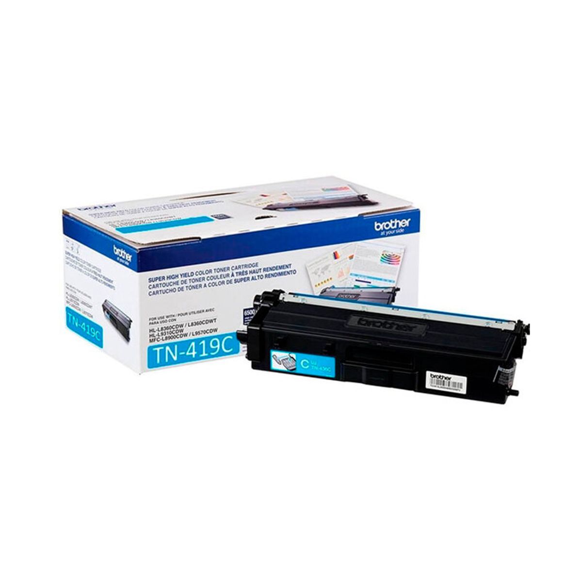 Brother - TÓNER BROTHER TN-419C 9K PÁGINAS L8900CDW