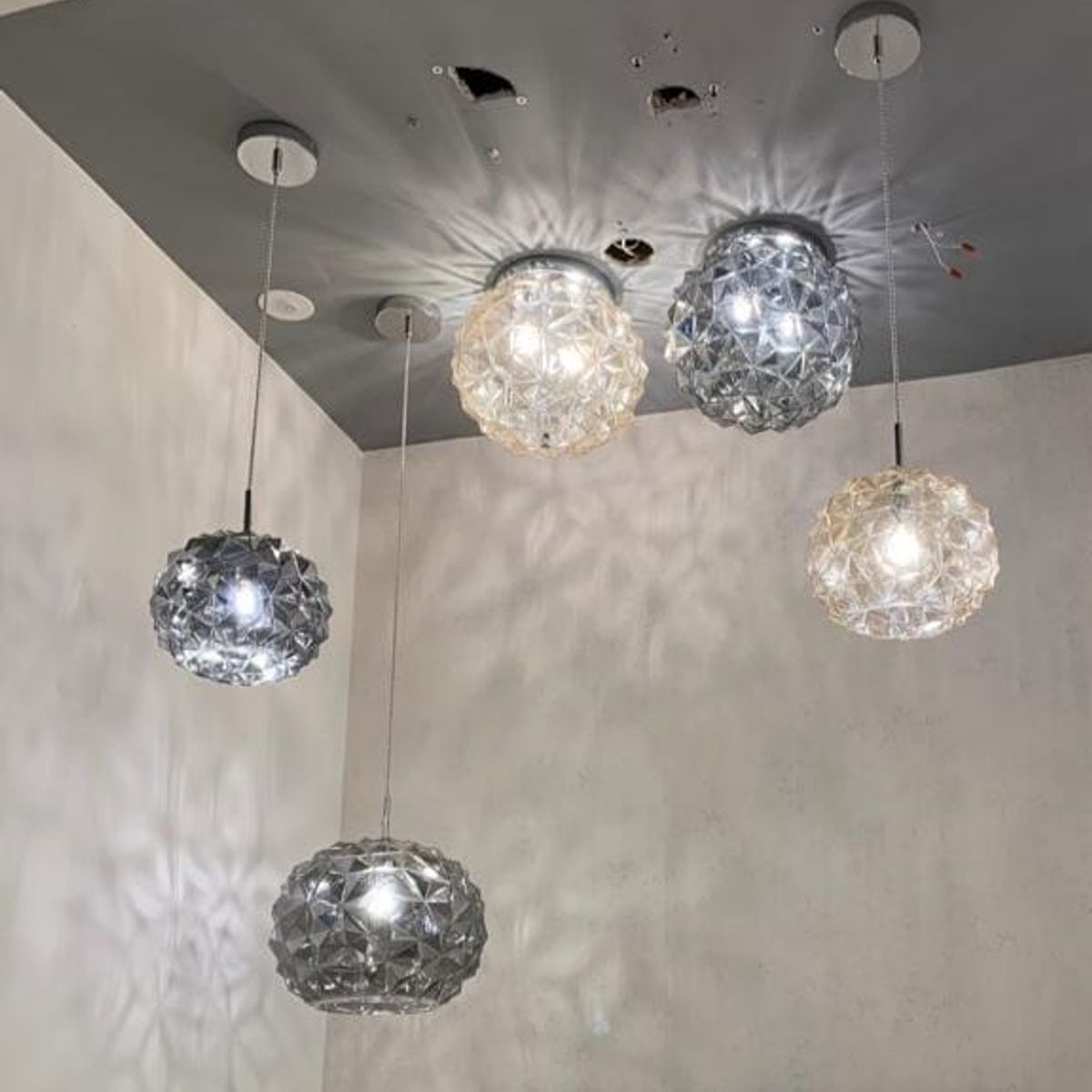 FANCY FEAST - LAMPARA COLGANTE CRISTAL