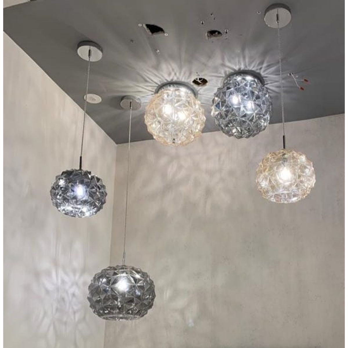 FANCY FEAST - LAMPARA COLGANTE CRISTAL