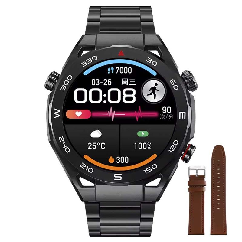 SKMEI - Reloj SmartWatch Skmei S236 Hombre Elegante IP67 Android iOS - Negro