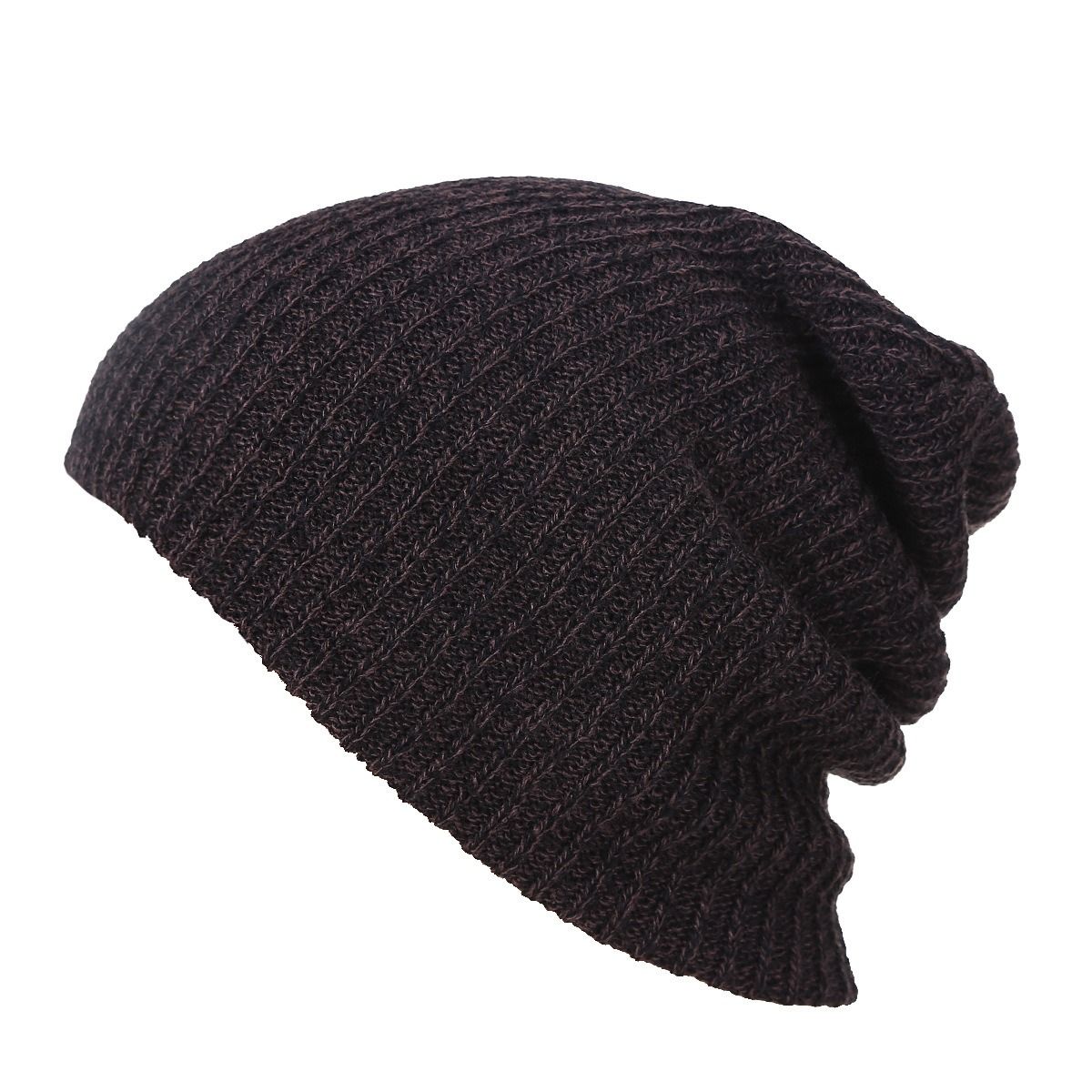 KAST PE - Beanie Jaspeado Clásico Unisex  - Marrón