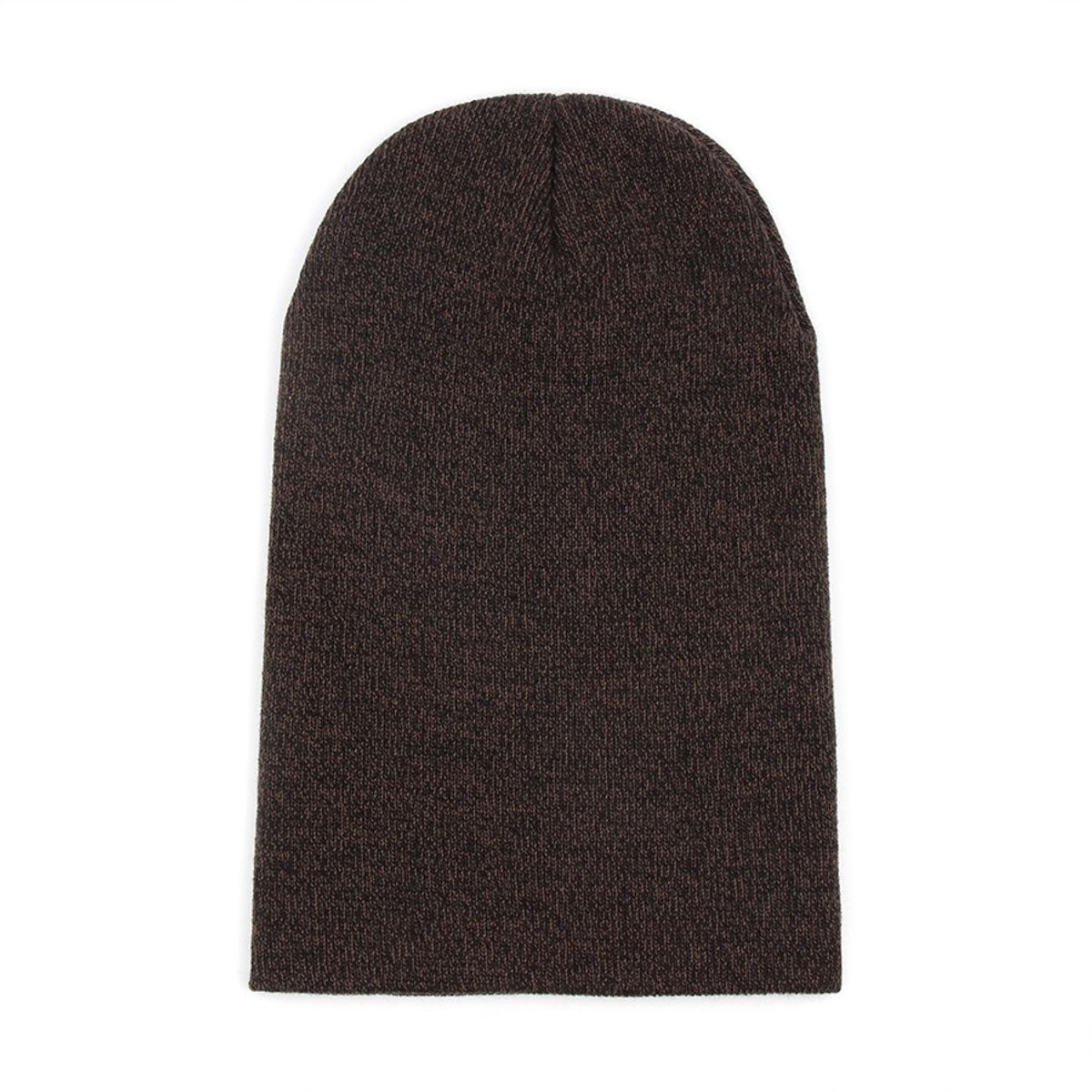 KAST PE - Beanie Jaspeado Clásico Unisex  - Marrón