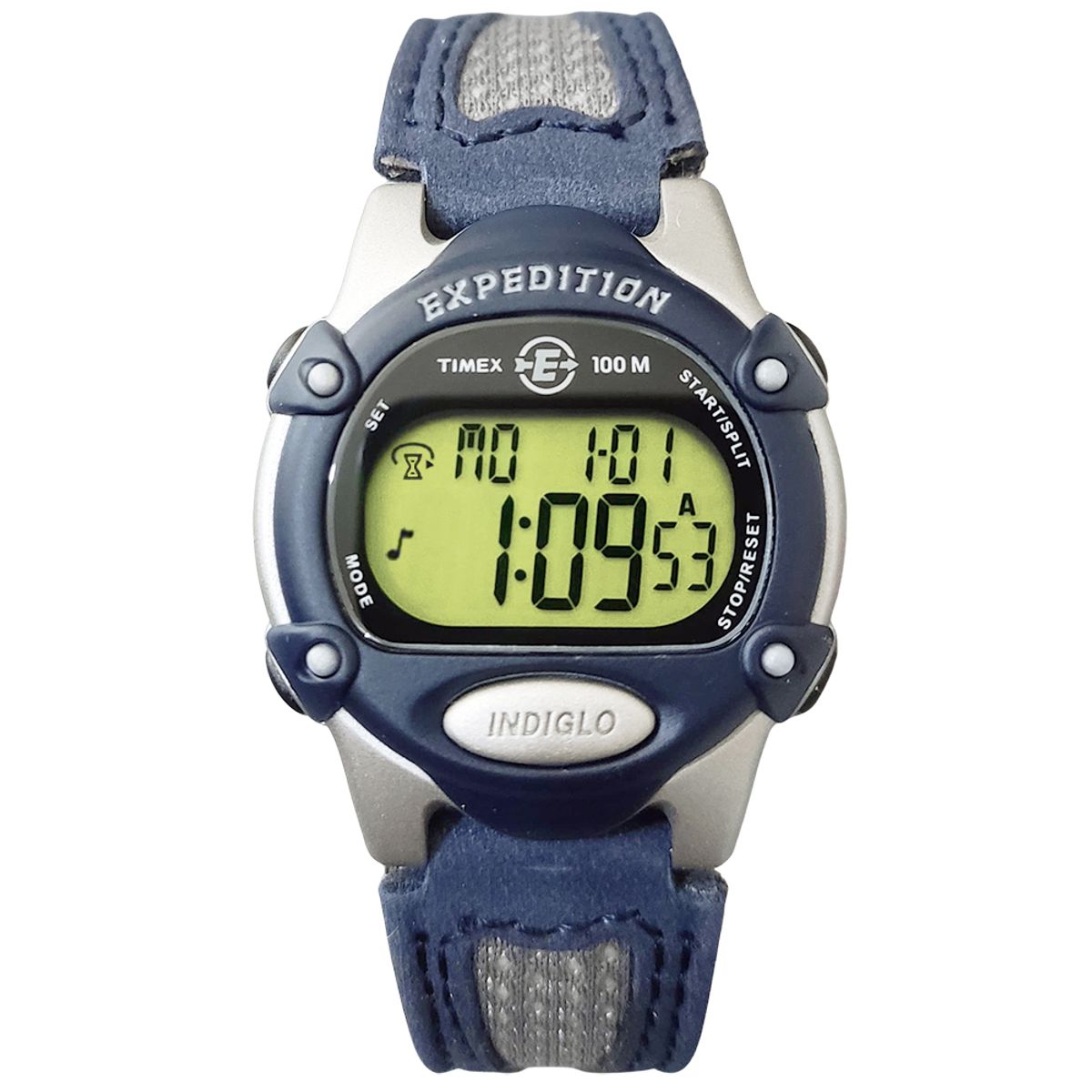 TIMEX - Reloj Timex Unisex Digital IRONMAN Indiglo Multifunción Azul - T48013