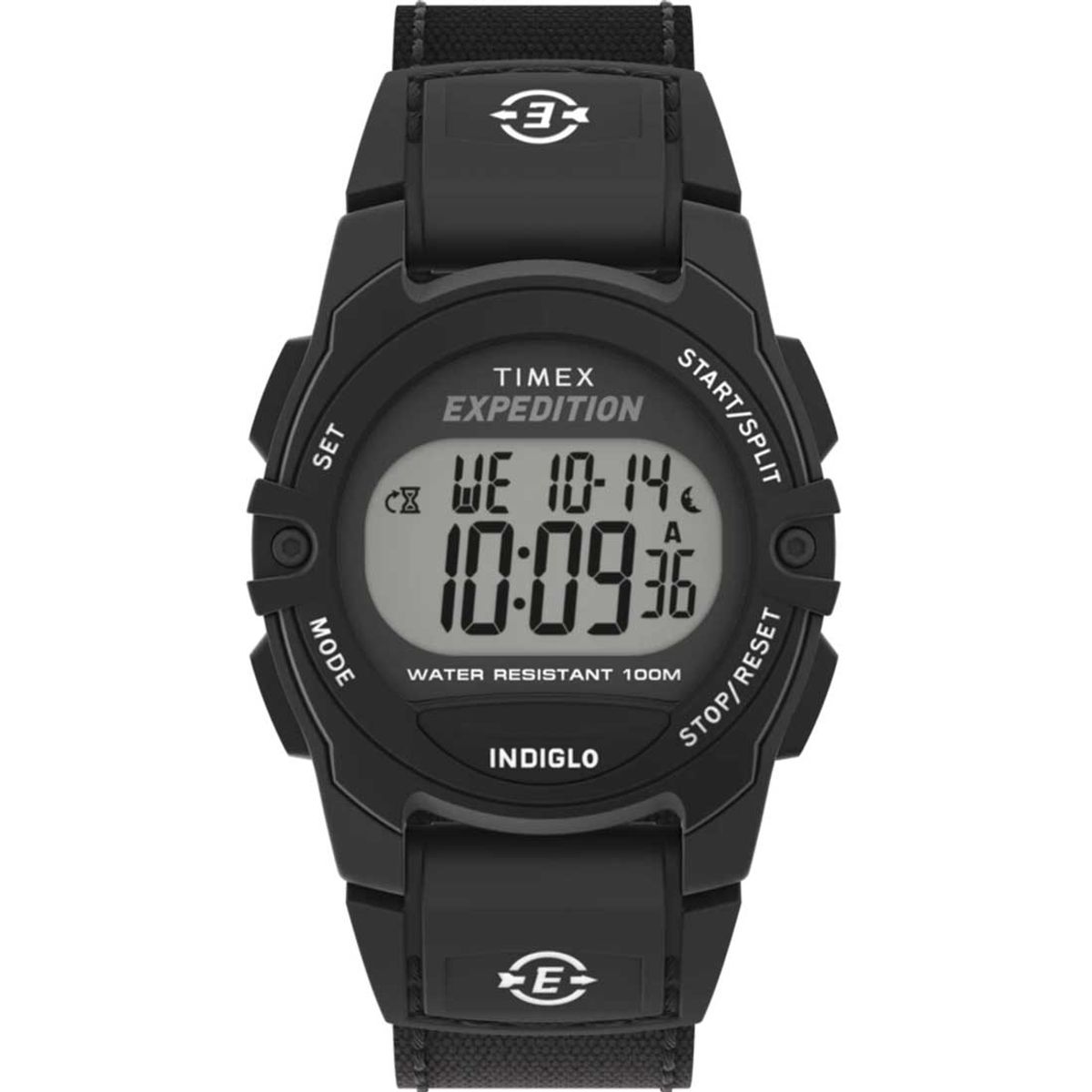 TIMEX - Reloj Timex Unisex Digital Expedition CAT Indiglo Nylon - TW4B28000