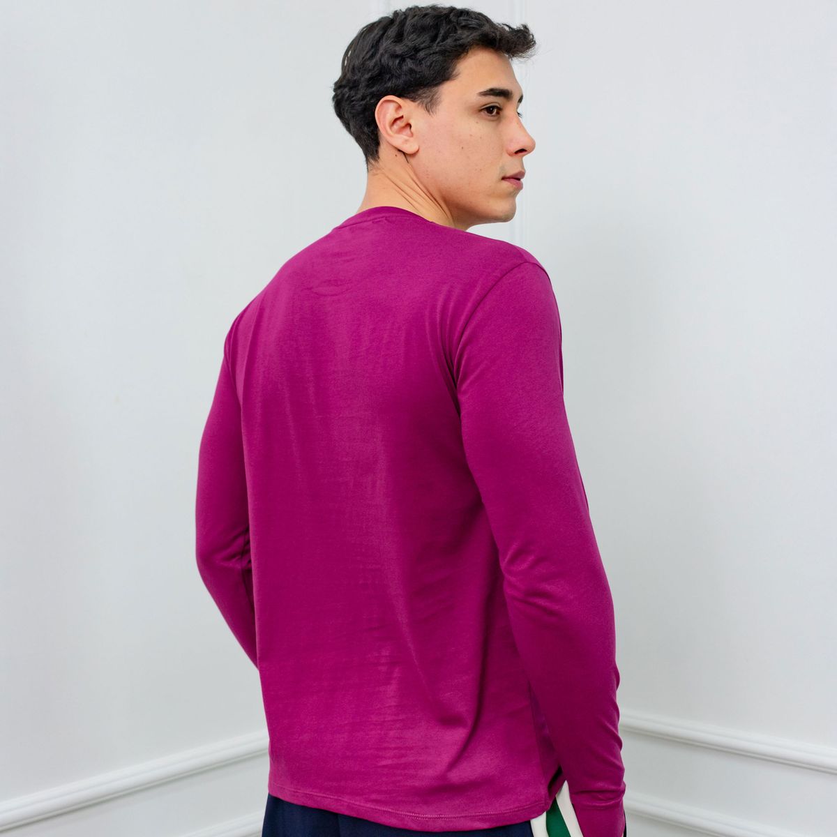 A VANTGARDESTYLE - POLO SLIM FIT CABALLERO ML - JERSEY 100% ALGODON