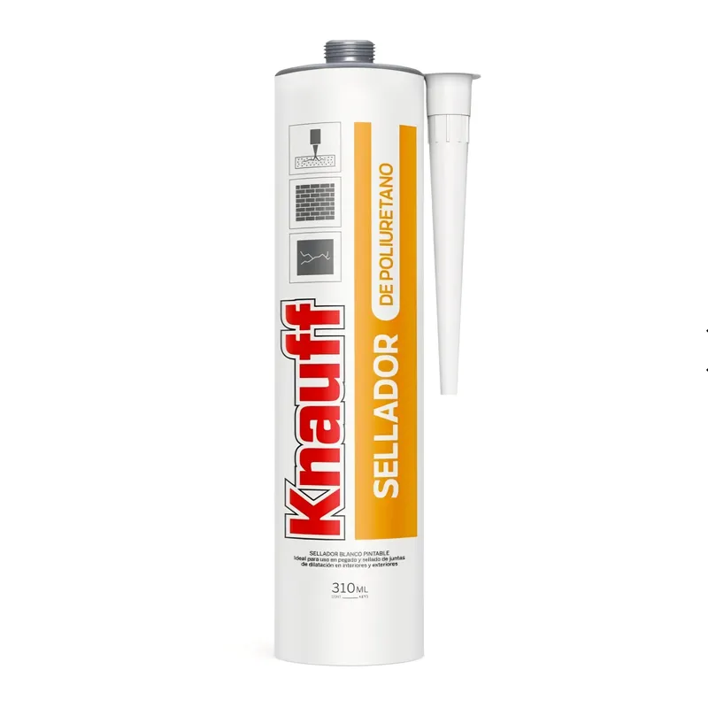 KNAUF - Sellador de Poliuretano Gris 310ml KNAUFF