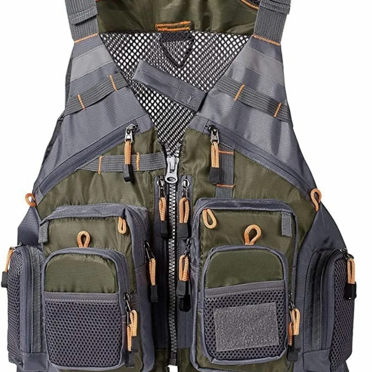 AFVENTURA - Chaleco De Pesca Con Mochila Salvavidas Pescador Mosca