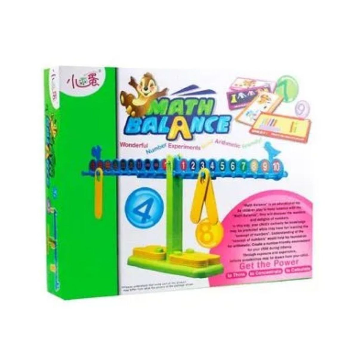 GENERICO - Juego De Mesa Balanza De Numeros