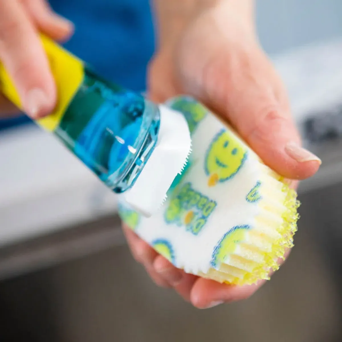 SCRUB DADDY - Lavavajillas dispensador de jabón Dish Daddy