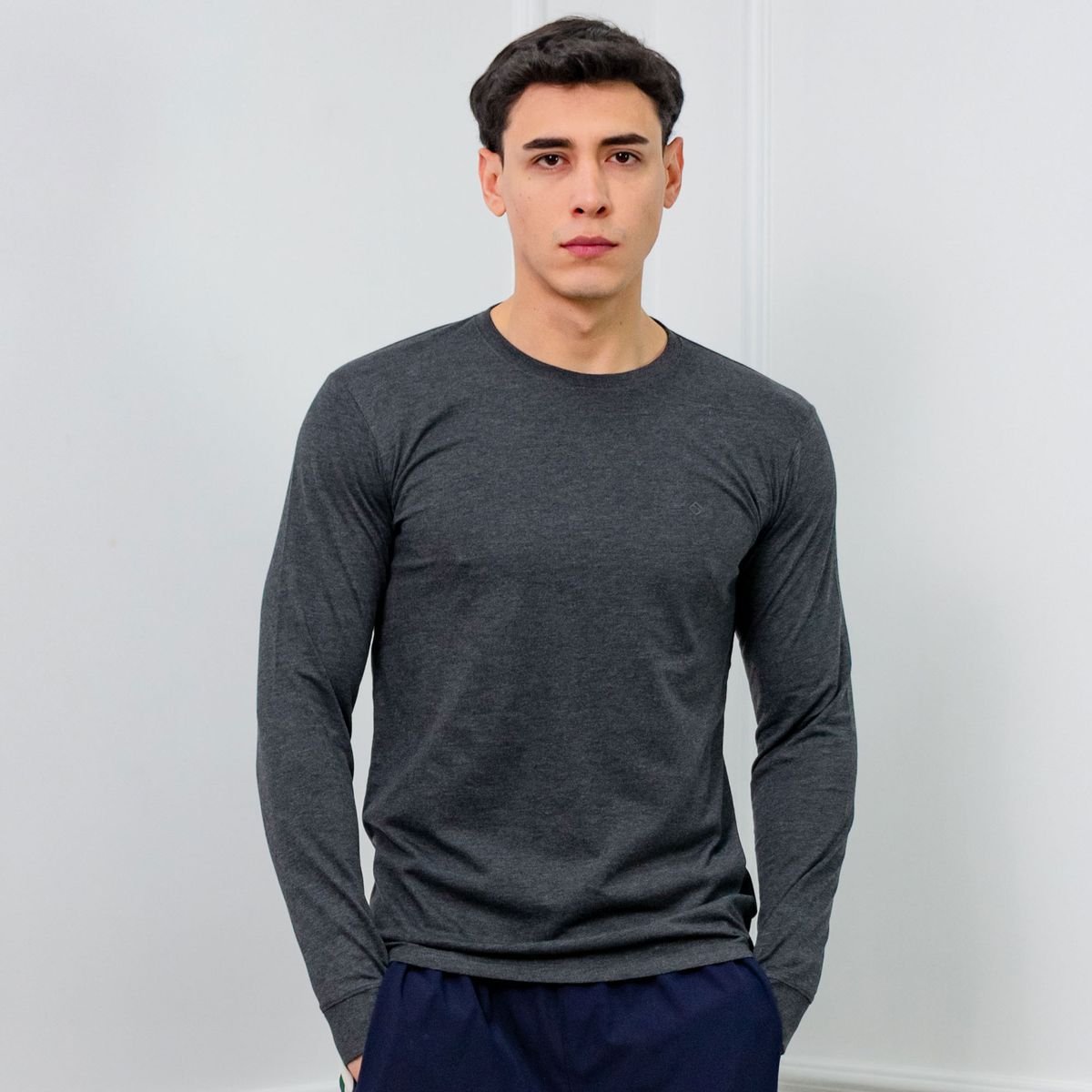 A VANTGARDESTYLE - POLO SLIM FIT CABALLERO ML - JERSEY 100% ALGODON