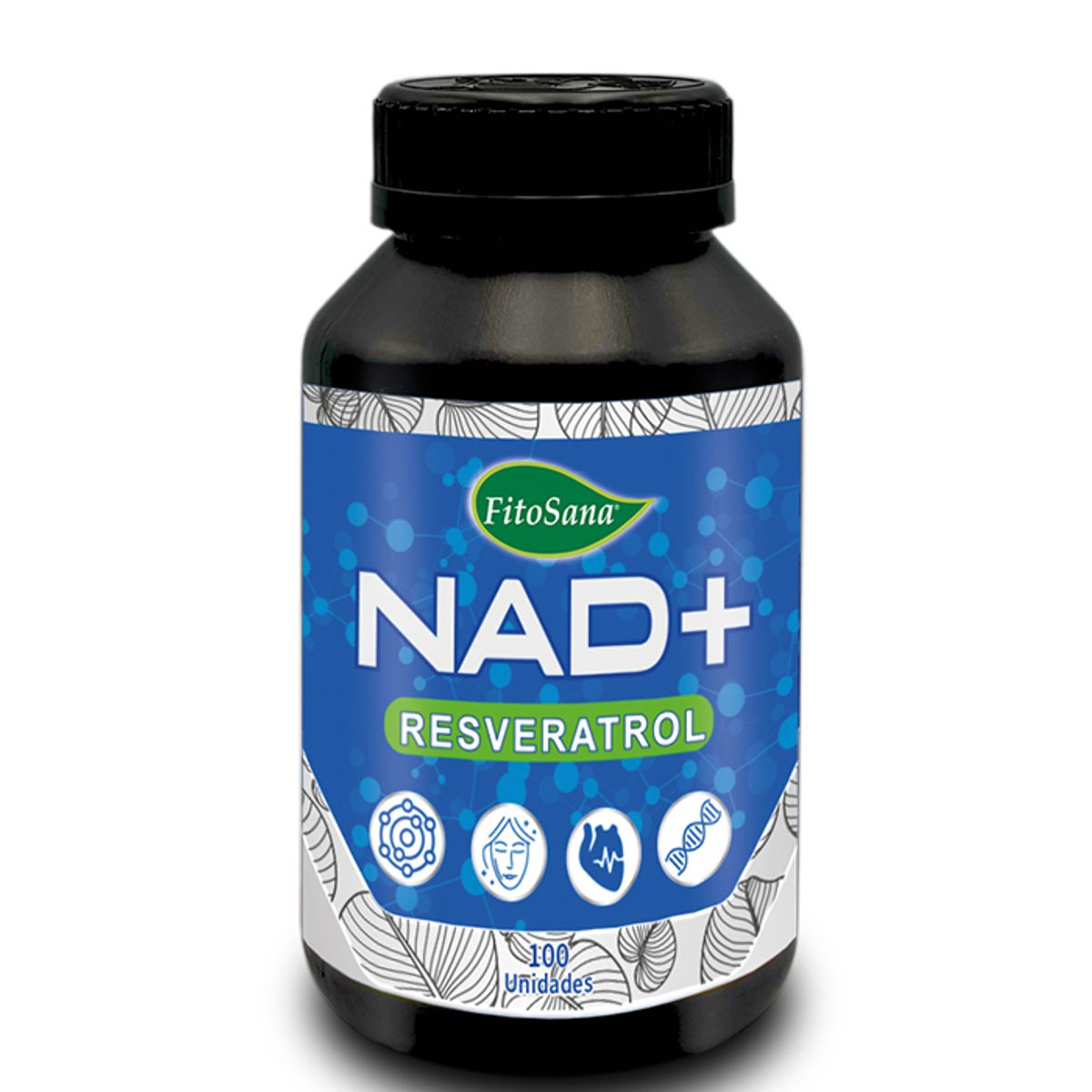 FITOSANA - NAD+ RESVERATROL FITOSANA - FRASCO 100U