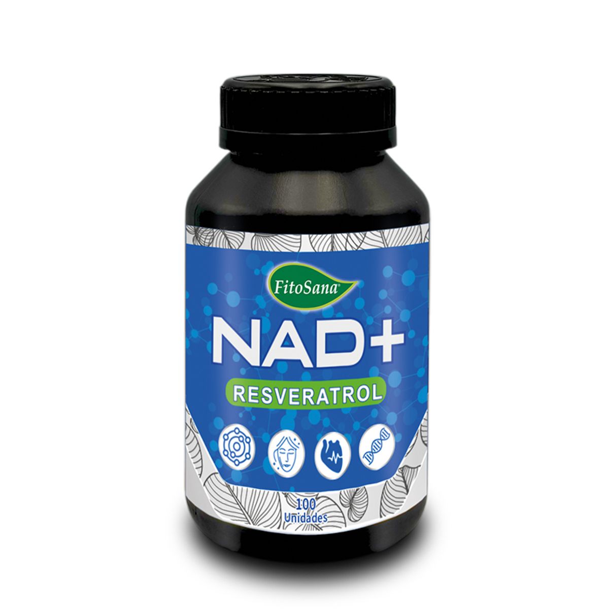 FITOSANA - NAD+ RESVERATROL FITOSANA - FRASCO 100U
