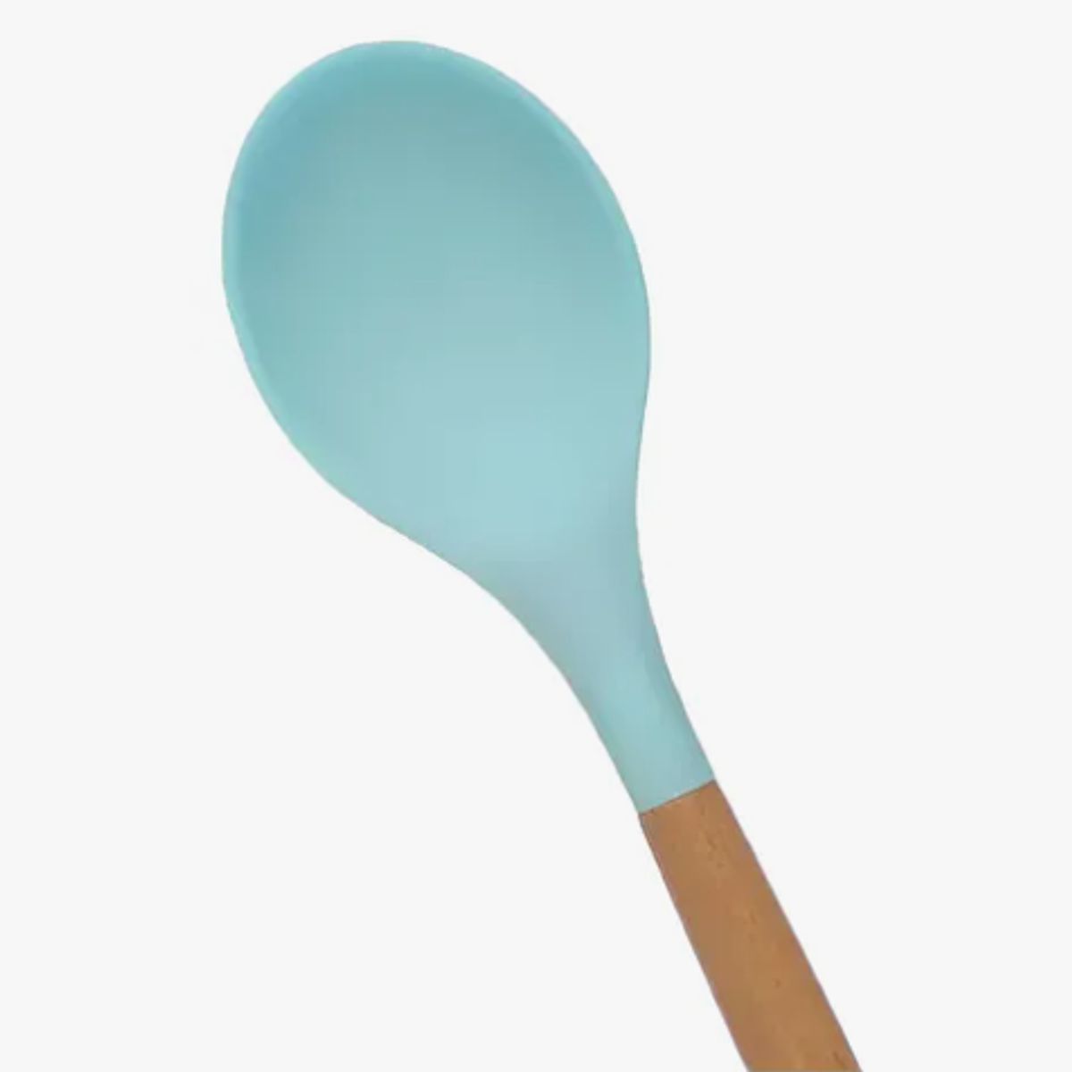 GENERICO - Cucharon De Silicona Con Mango De Madera Para Cocina