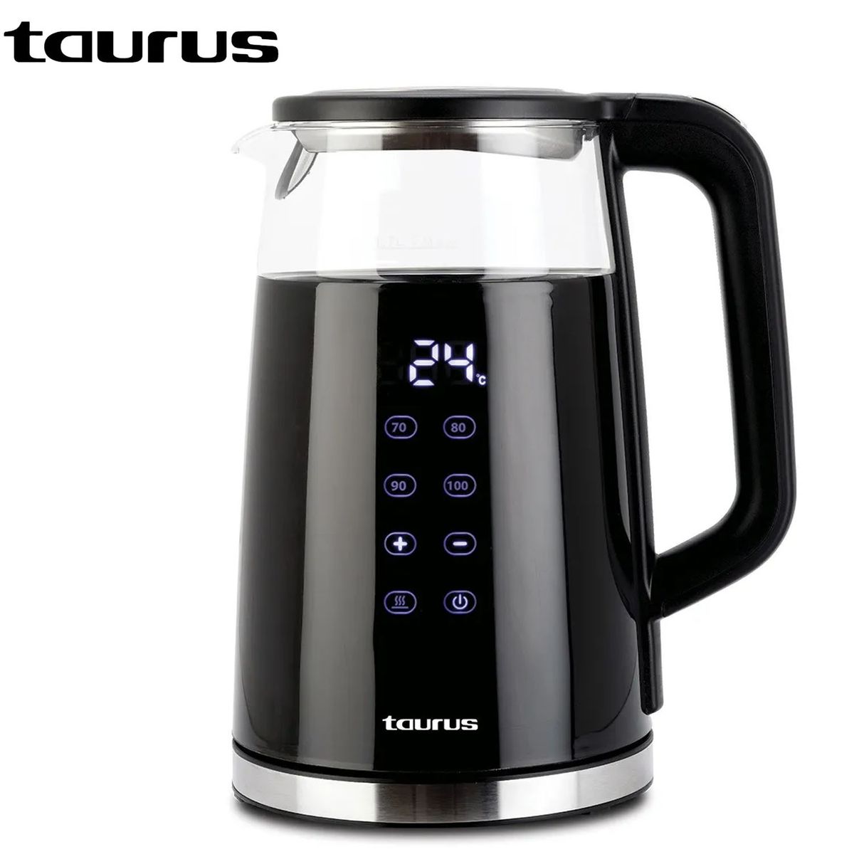 TAURUS - Hervidor Digital 1.7 L. Mod. Neoglass Taurus