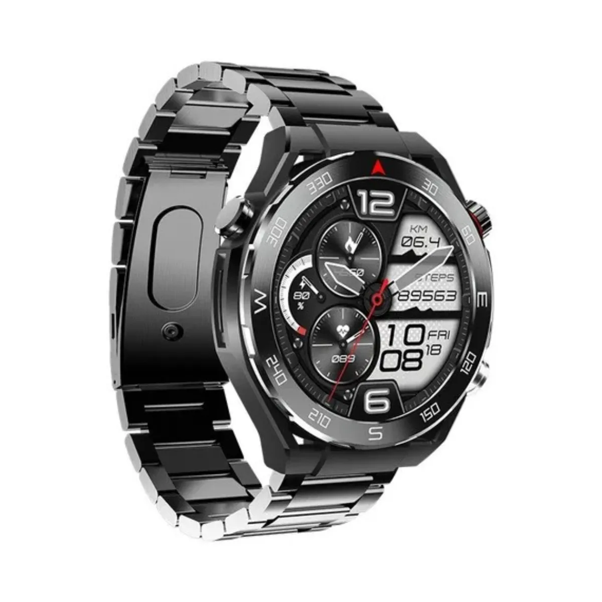 GENERICO - SMARTWATCH HD ULTIMATE PANTALLA  AMOLED 3 CORREAS INTERCAMBIABLES