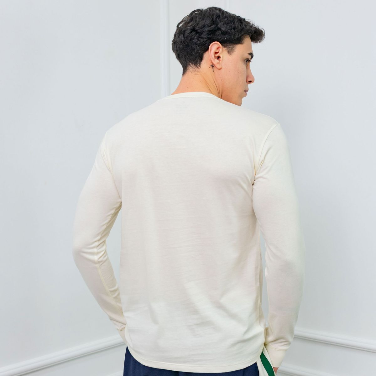 A VANTGARDESTYLE - POLO SLIM FIT CABALLERO ML - JERSEY 100% ALGODON