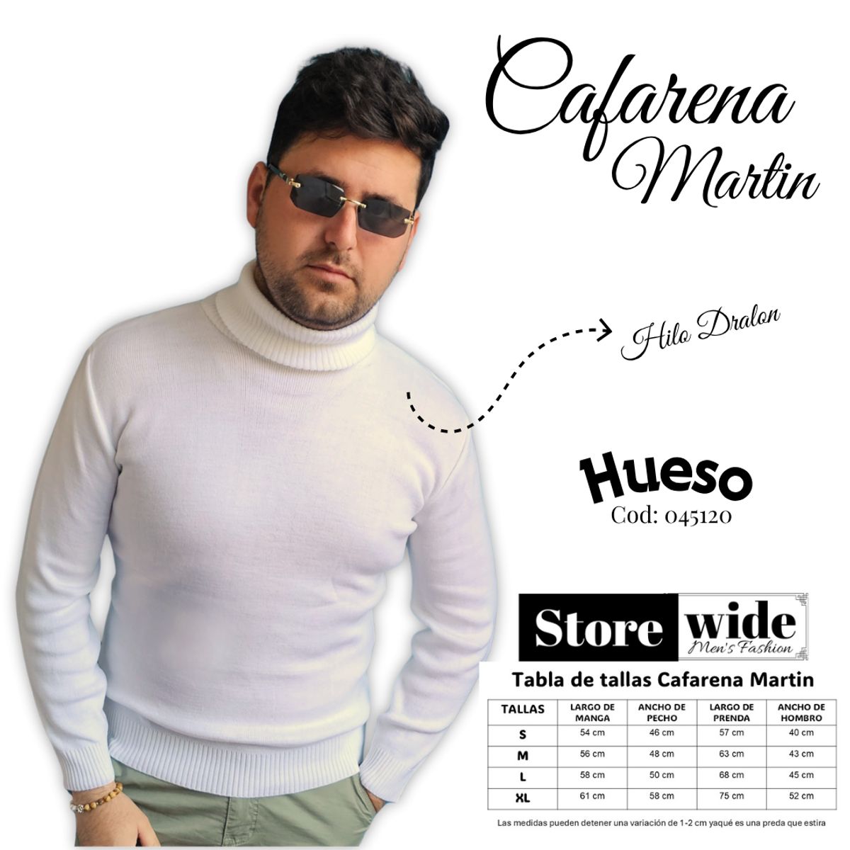 GENERICO - Cafarenas de hombres pack por tres