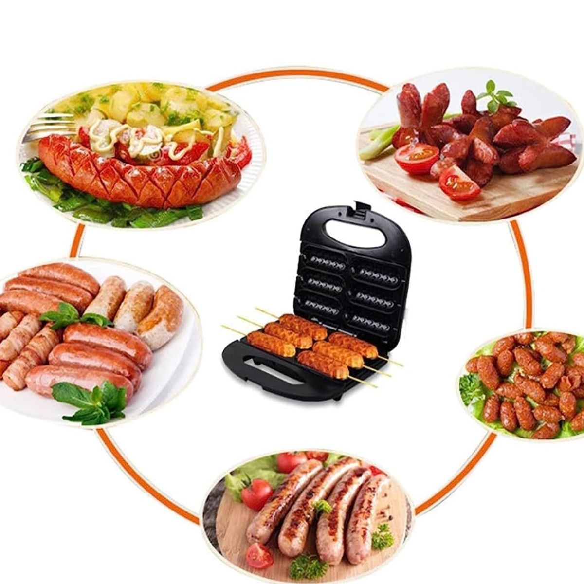 U BUY - Maquina Doggie Hot Dog Maker Longaniza Completo Yoguis
