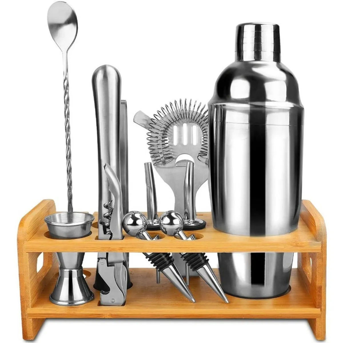 U BUY - Juego De Cocteleria Set De Bar Profesional 12 Piezas