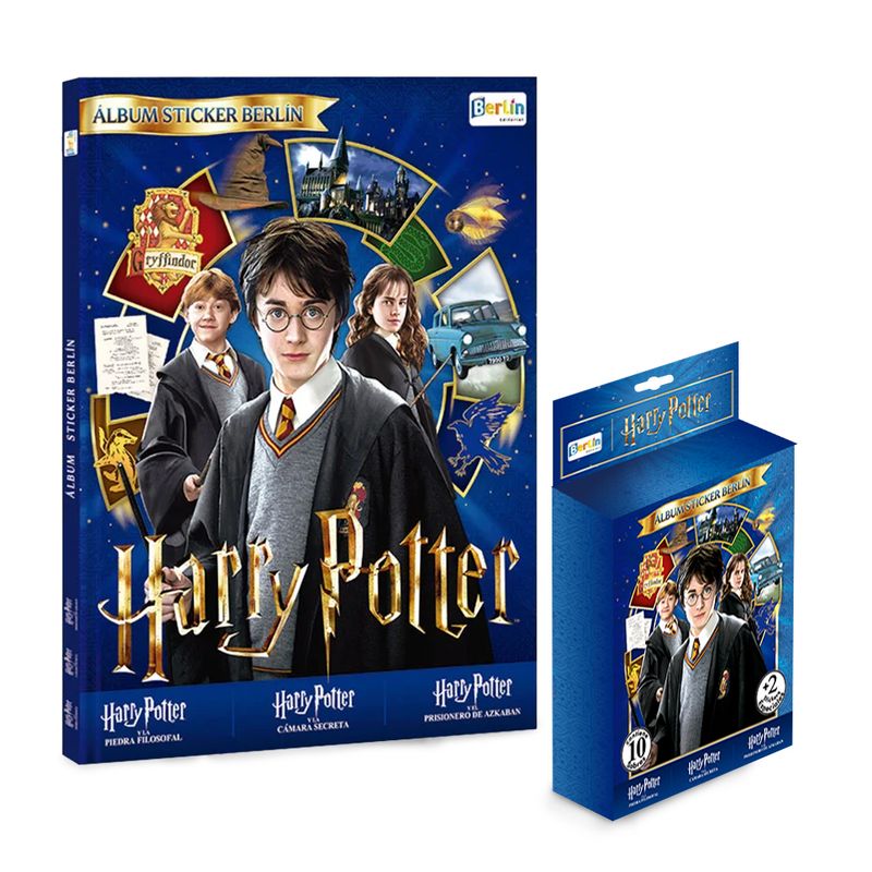 EDITORIAL BERLIN - ALBUM HARRY POTTER ALBUM TAPA DURA + BOX COLECCIONABLE